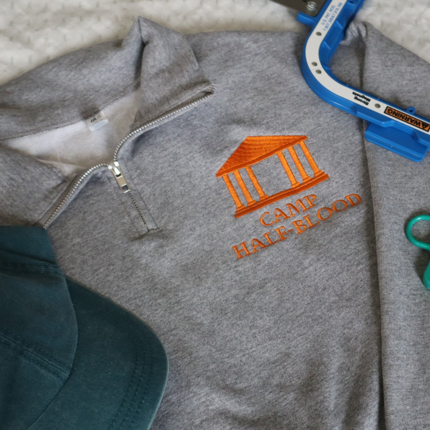 Camp Half Blood Quarter-Zip