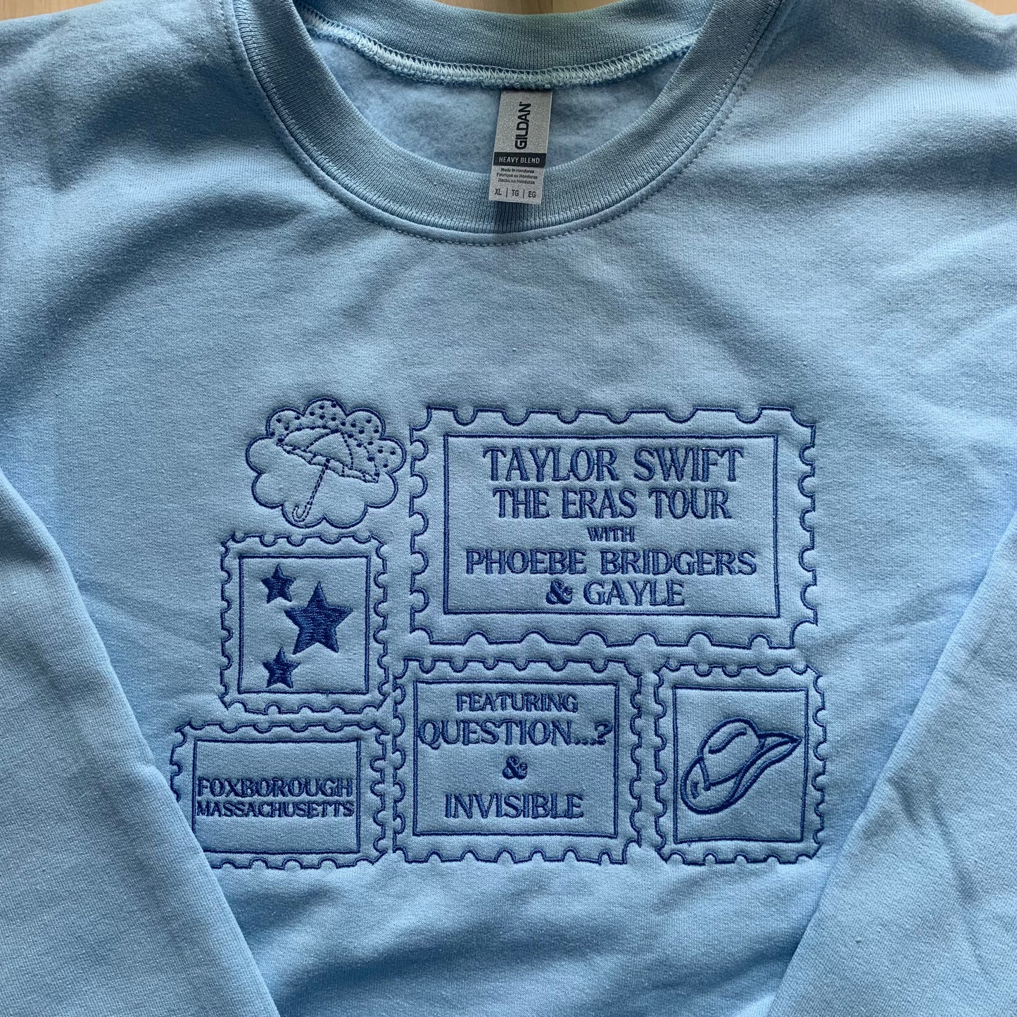 TS Eras Tour Stamp Collection - Foxborough, MA Night 2