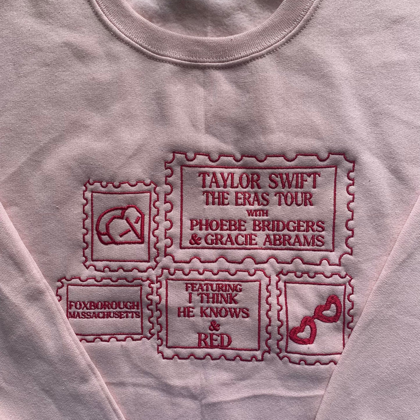 TS Eras Tour Stamp Collection - Foxborough, MA Night 3