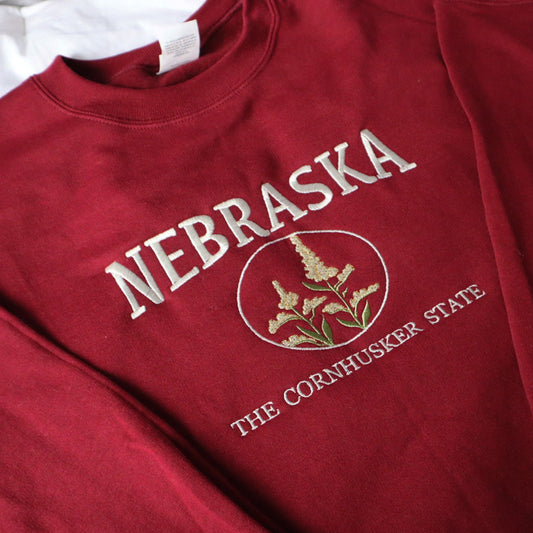 Nebraska State Sweater