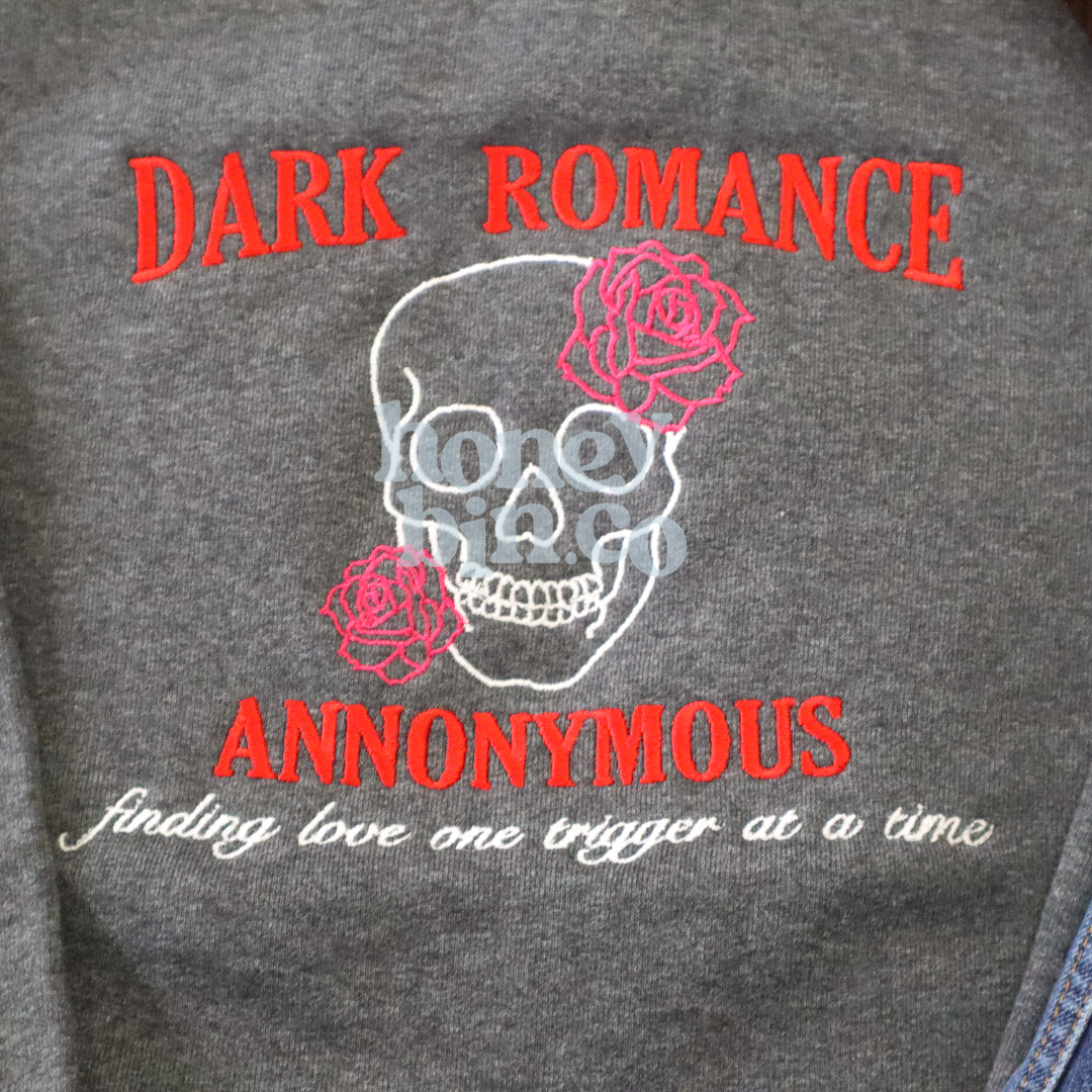 Dark Romance Anonymous Embroidered Crewneck
