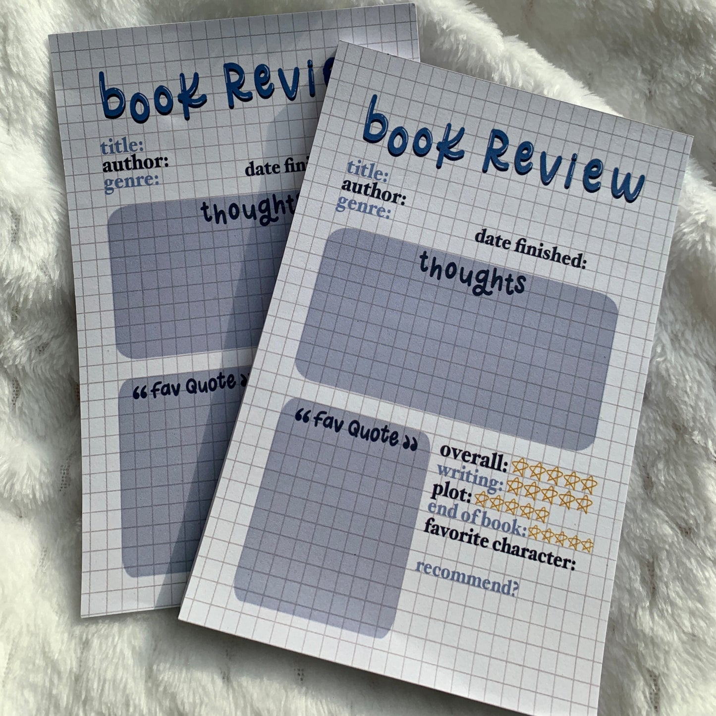 Book Review Sticky Notepads